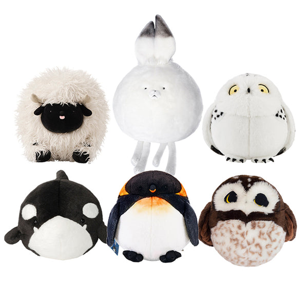 KEAIART Chubby Animal Stuffed Plush