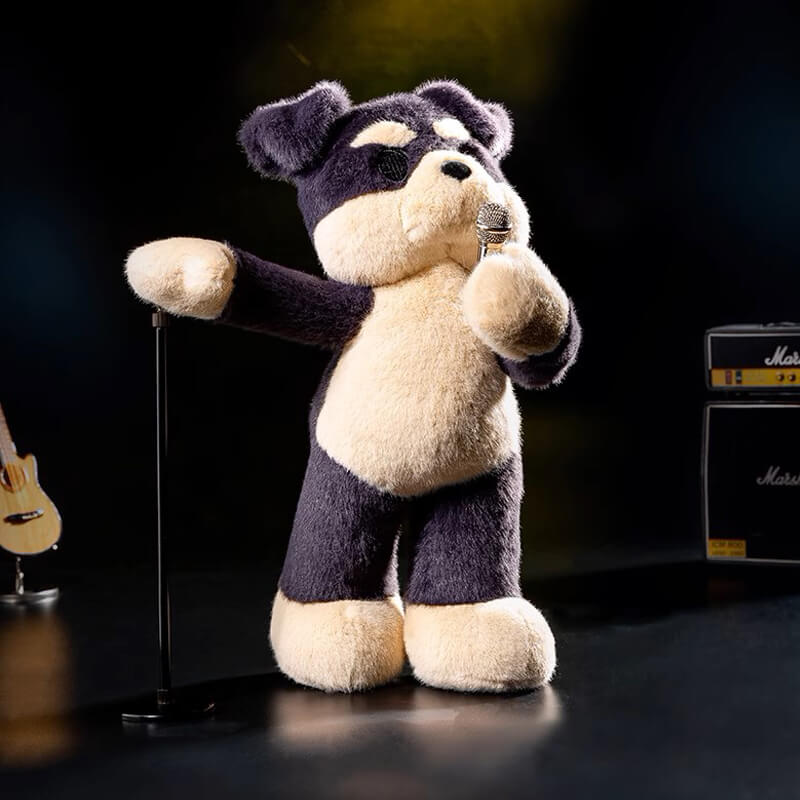 Dog Stuffed Animal Plush Toy with Movable Joints, Dog Plushies