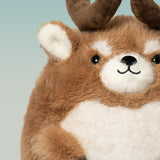 Chubby Eld's Deer Stuffed Animal Plush Toy, Eld's Deer Plushies