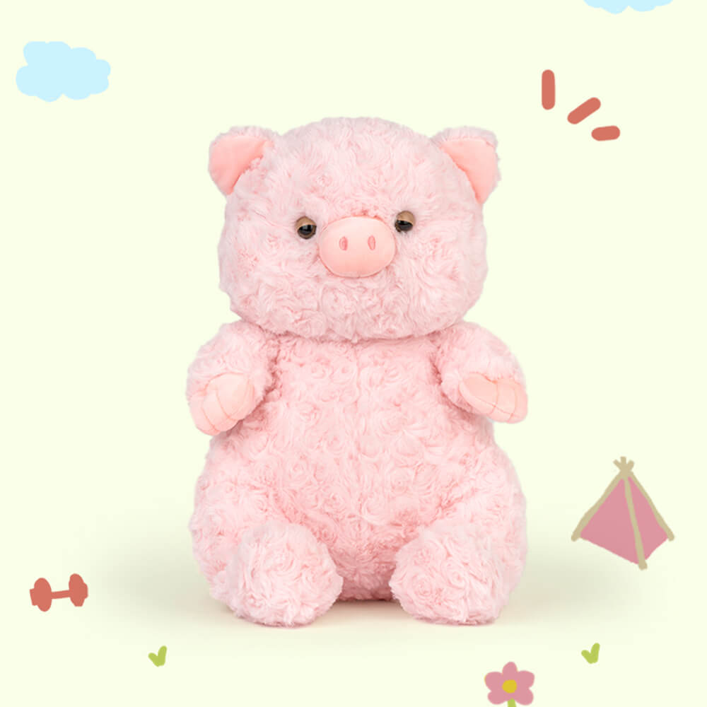 Cute Animal Cub Stuffed Plush Toy - Elephant, Pig, Fox, Penguin