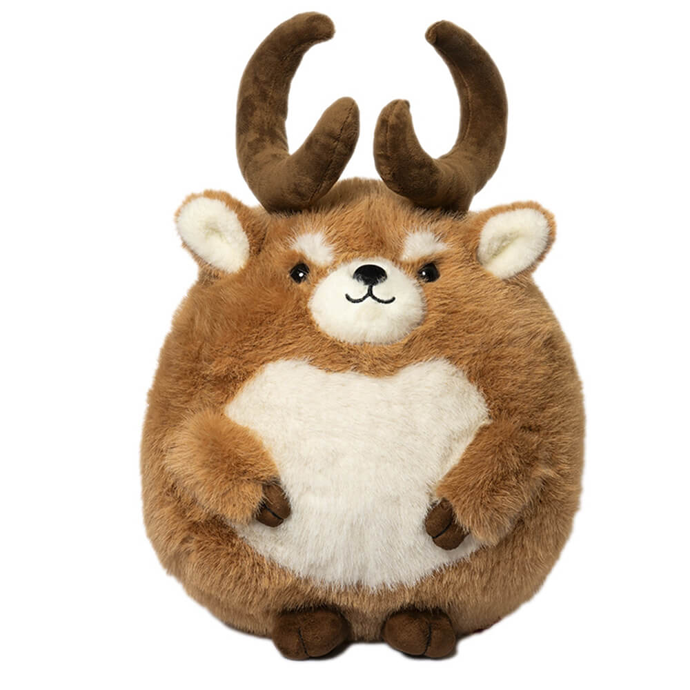 Chubby Eld's Deer Stuffed Animal Plush Toy, Eld's Deer Plushies