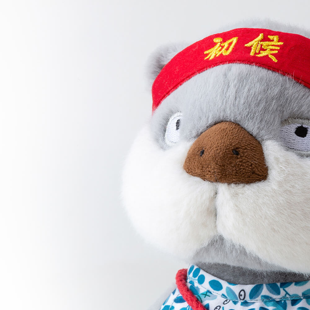 Otter Stuffed Animal Plush Toy with Movable Joints, Otter Plushies