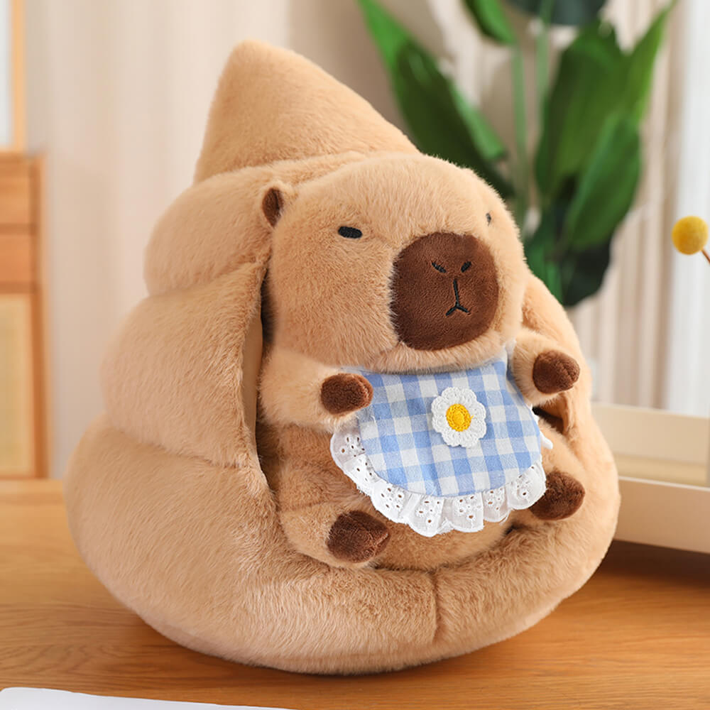 Kawaii Capybara Stuffed Animal Plush Toy with Poop Plush Toy