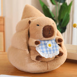 Kawaii Capybara Stuffed Animal Plush Toy with Poop Plush Toy