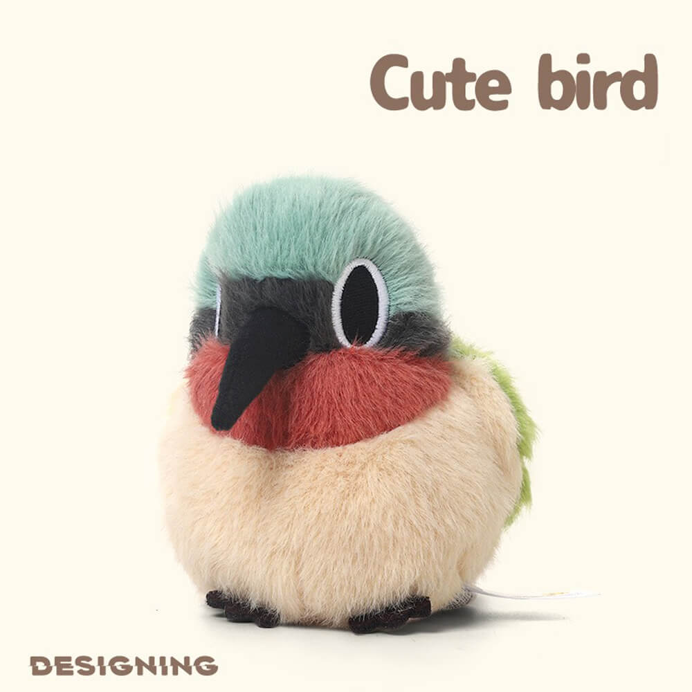 Cute - Quirky Bird Stuffed Animal Plush Toy, Bird Plushies