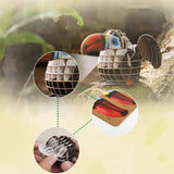 3D Bird Paper Puzzle, Premium Cardboard Models with Bird Sound Device