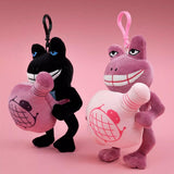 Luck Frog Plush Bag Charm, Kawaii Animal Keychain