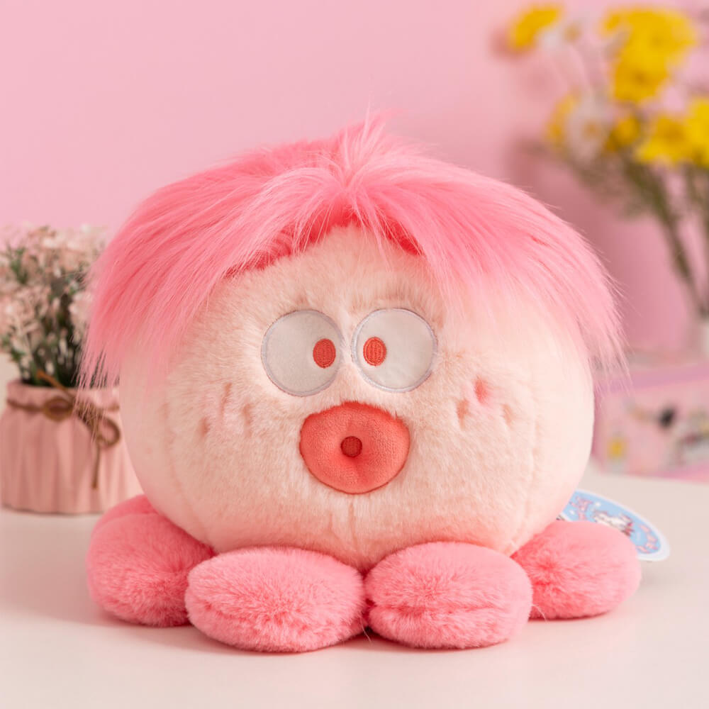 Funny Baby Octopus Stuffed Animal Plush Toy, Super Soft Squishy Plushie