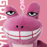 Luck Frog Plush Bag Charm, Kawaii Animal Keychain