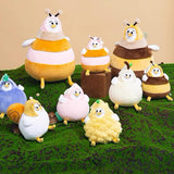 Chubby Vegetable Seagull Stuffed Animal Plush Toy