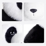 Realistic Stuffed Panda Plush Toy, Lifelike Panda Plushies