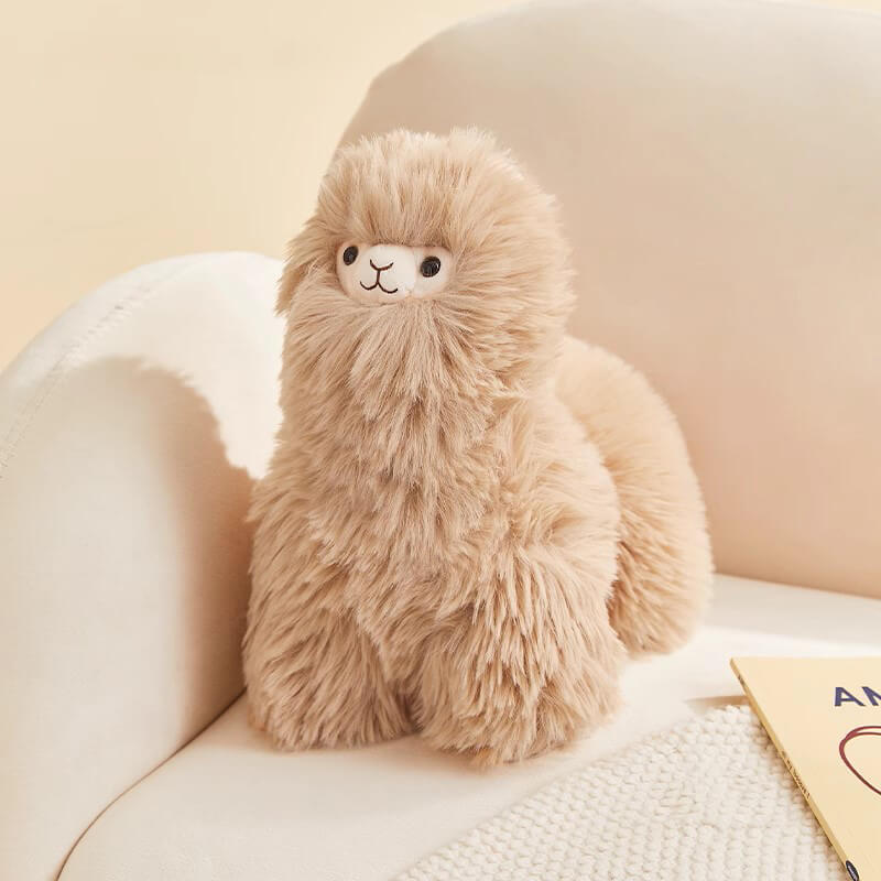 Fluffy Alpaca Stuffed Animal Plush Toy