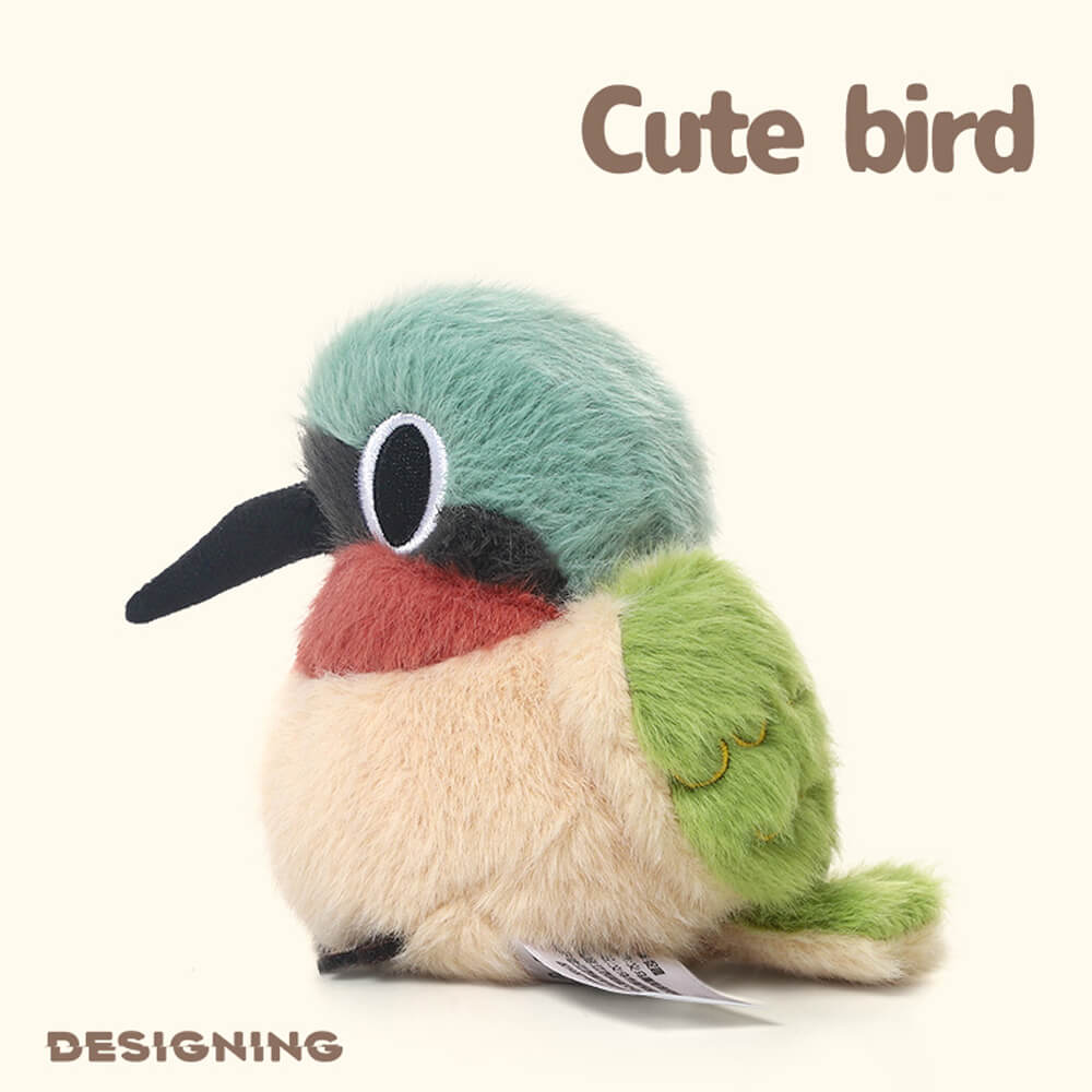 Cute - Quirky Bird Stuffed Animal Plush Toy, Bird Plushies