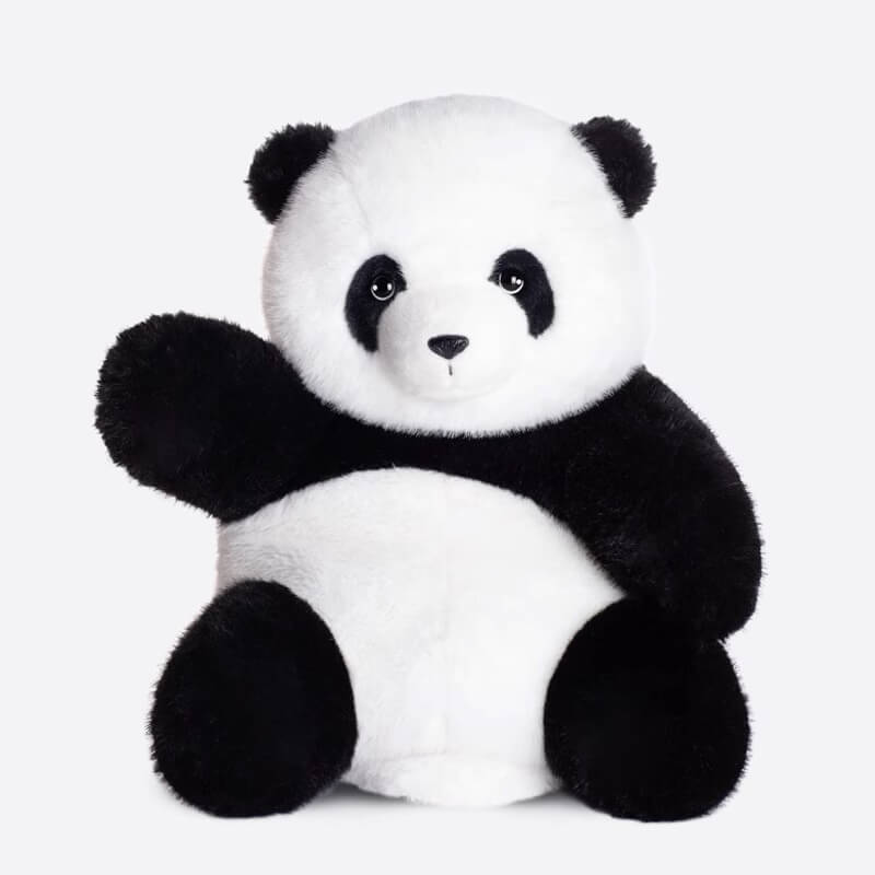 Realistic Stuffed Panda Plush Toy, Lifelike Panda Plushies