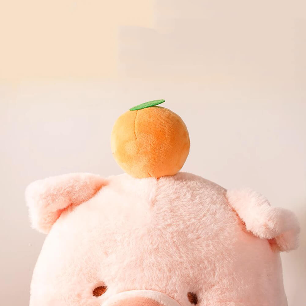 Cute Orange Pig Stuffed Animal Plush Toy, LuLu Plushies