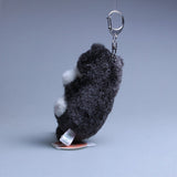 Cute Husky Dog Plush Bag Charm, Animal Plush Keychain