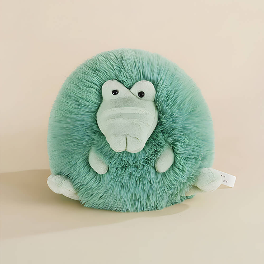 Chubby Stuffed Animal Hugging Pillow - Crocodile, Elephant, Rabbit, Dog, Cat