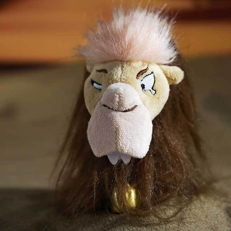 Funny Camel Plush Keychain with Bell, Stuffed Animal Bag Charm