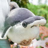 Chubby Smooth Hammerhead Stuffed Animal Plush Toy, Shark Plushies