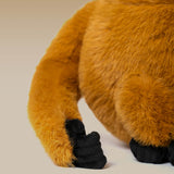 Chubby Gibbon Stuffed Animal Plush Toy, Monkey Plushies