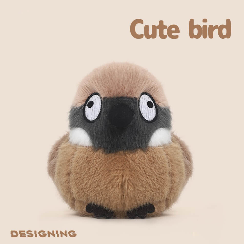 Cute - Quirky Bird Stuffed Animal Plush Toy, Bird Plushies