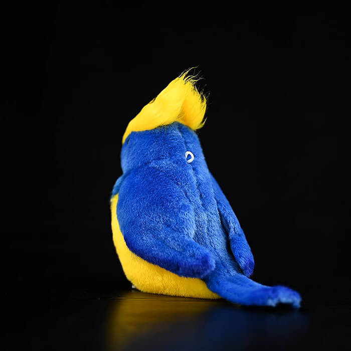 Realistic Sultan Tit Bird Stuffed Animal Plush Toy