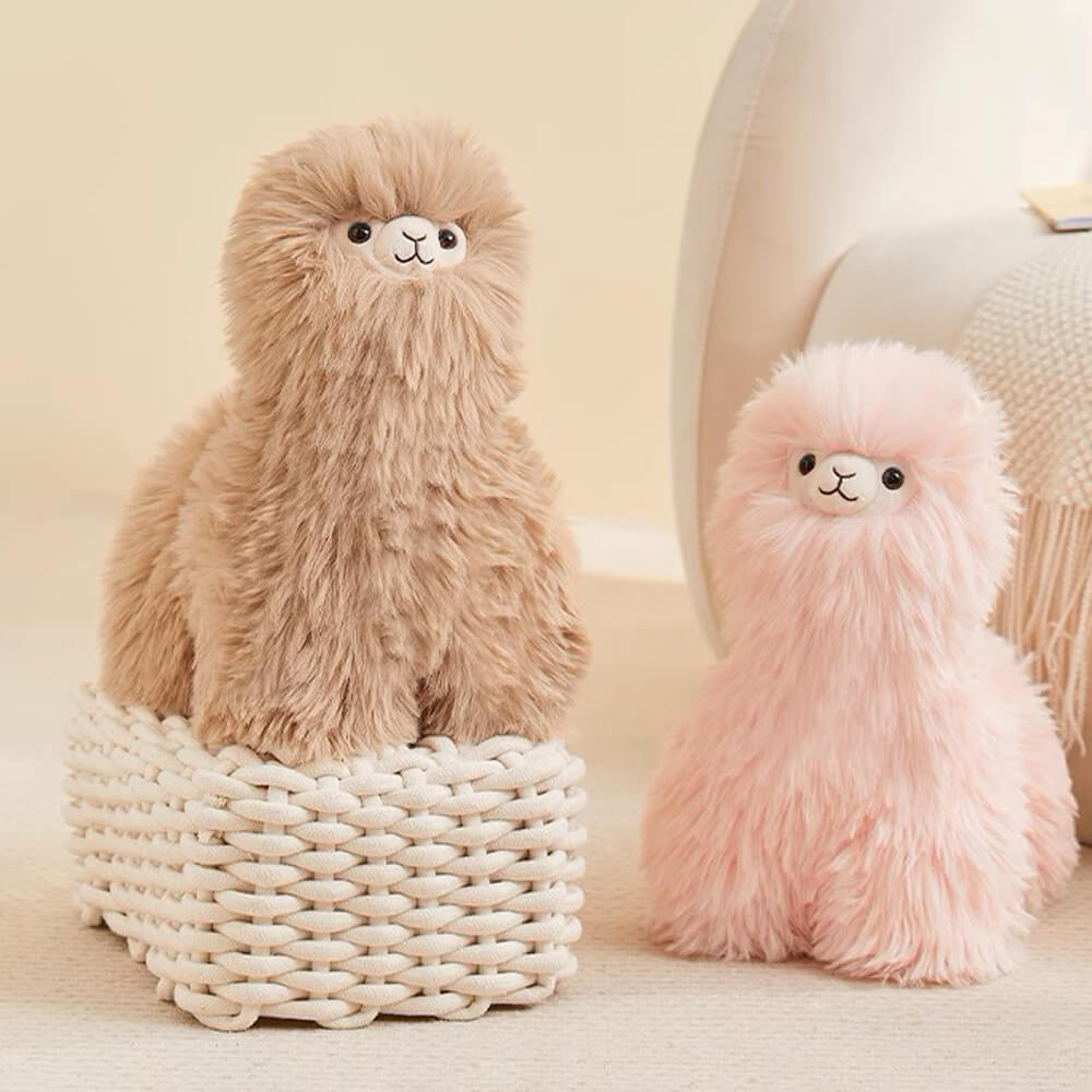 Fluffy Alpaca Stuffed Animal Plush Toy