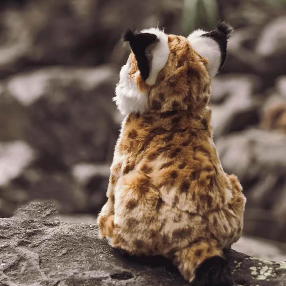 Realistic Lynx Stuffed Plush Toy, Canada Lynx Plushies
