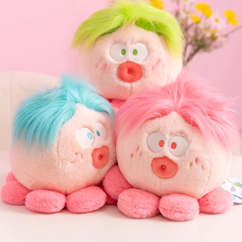 Funny Baby Octopus Stuffed Animal Plush Toy, Super Soft Squishy Plushie