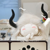Fluffy Yak Stuffed Animal Plush Toy, Wild Ox Plushies