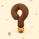 Question Mark Capybara Stuffed Animal Plush Toy, Funny Plushies