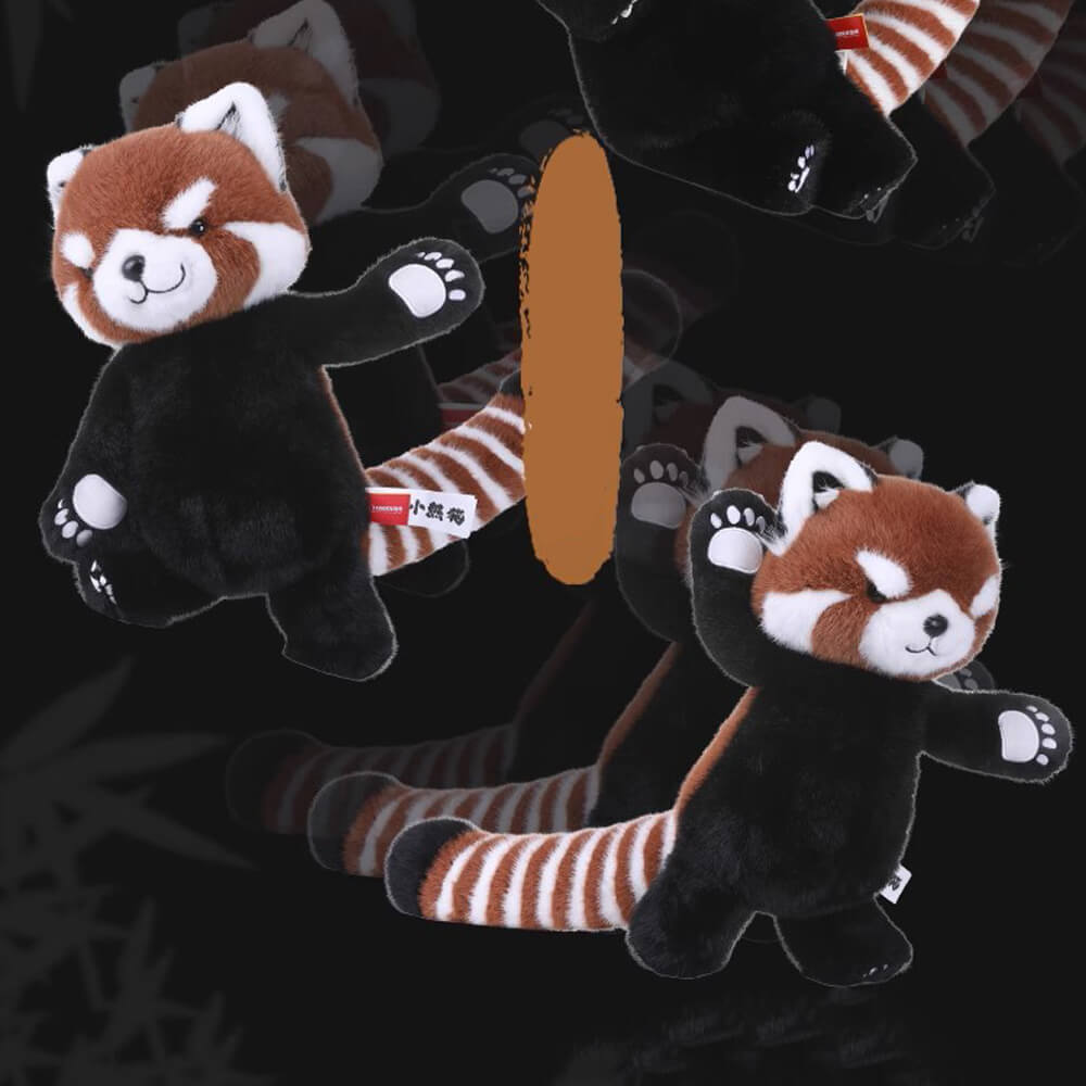 Realistic Red Panda Stuffed Animal Plush Toy, Handmade Plush Red Panda