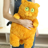 Stupid Cat Stuffed Animal Plush Toy, Black Cat Plushies