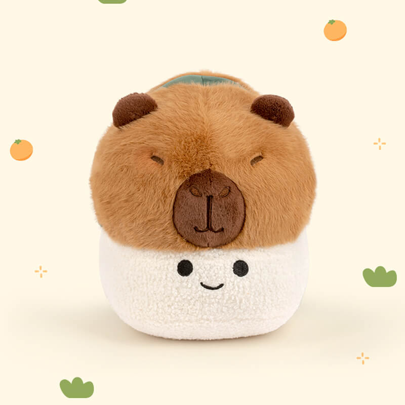 Funny Capybara Stuffed Animals Plush Toy - French Fries Capybara, Sushi capybara