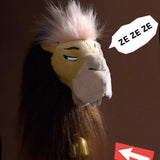 Funny Camel Plush Keychain with Bell, Stuffed Animal Bag Charm