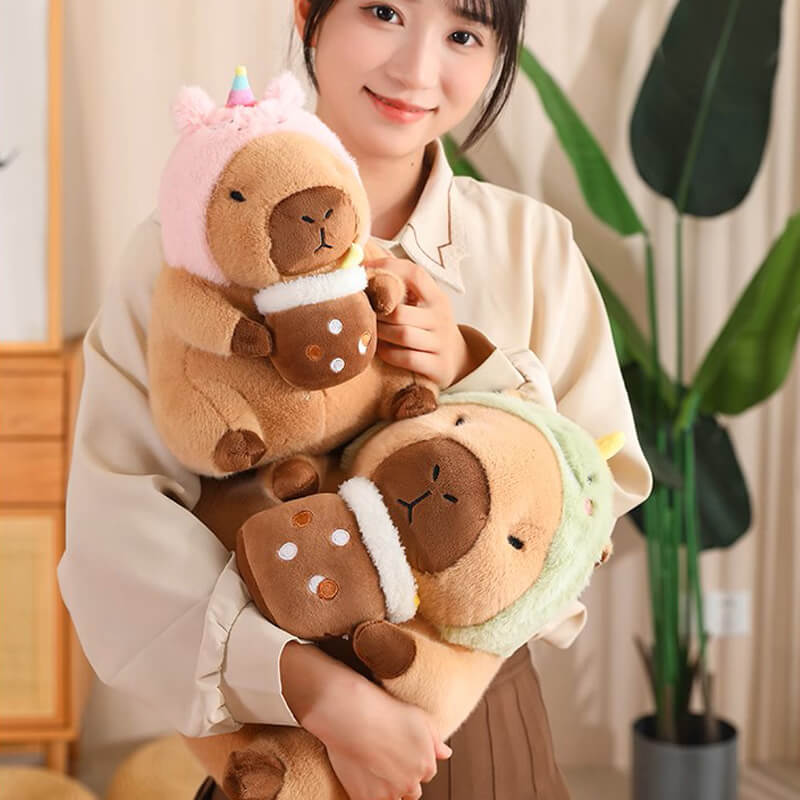 Capybara Stuffed Animal Plush Toy, Six Style Capybara Plushies