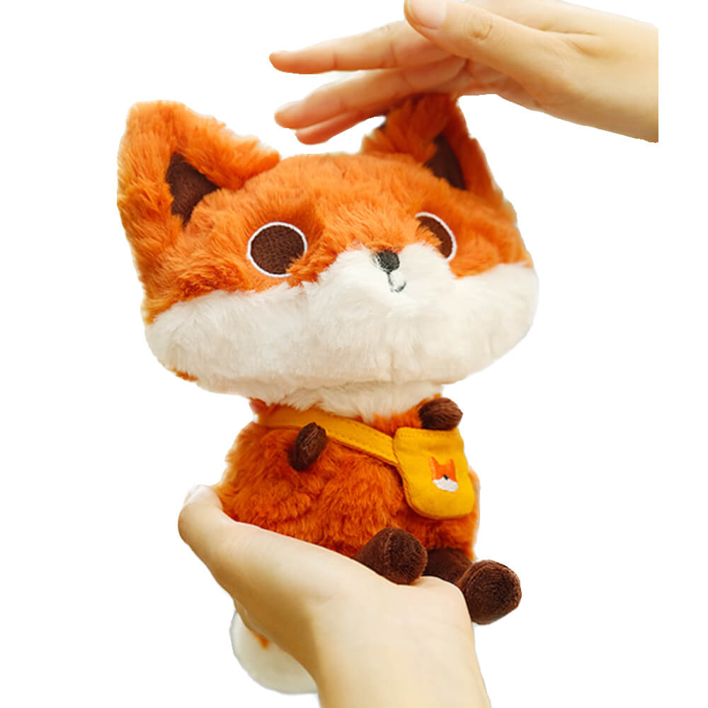 Little Red Fox Stuffed Animal Plush Toy, Vulpes Vulpes Plushies