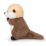 Cute Stuffed Pray Otter Plush Toy, Animal Plushies