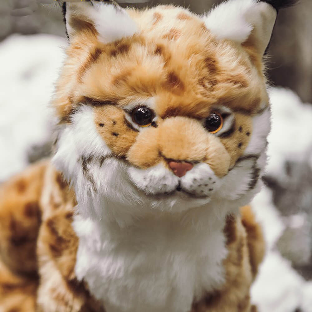 Realistic Lynx Stuffed Plush Toy, Canada Lynx Plushies
