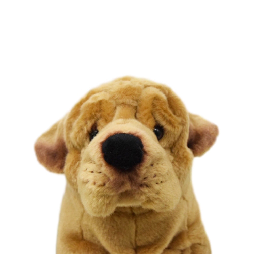 Realistic Shar Pei Dog Stuffed Animal Plush Toy, Pet Plushies