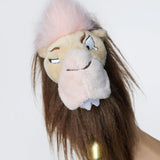 Funny Camel Plush Keychain with Bell, Stuffed Animal Bag Charm