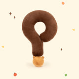 Question Mark Capybara Stuffed Animal Plush Toy, Funny Plushies