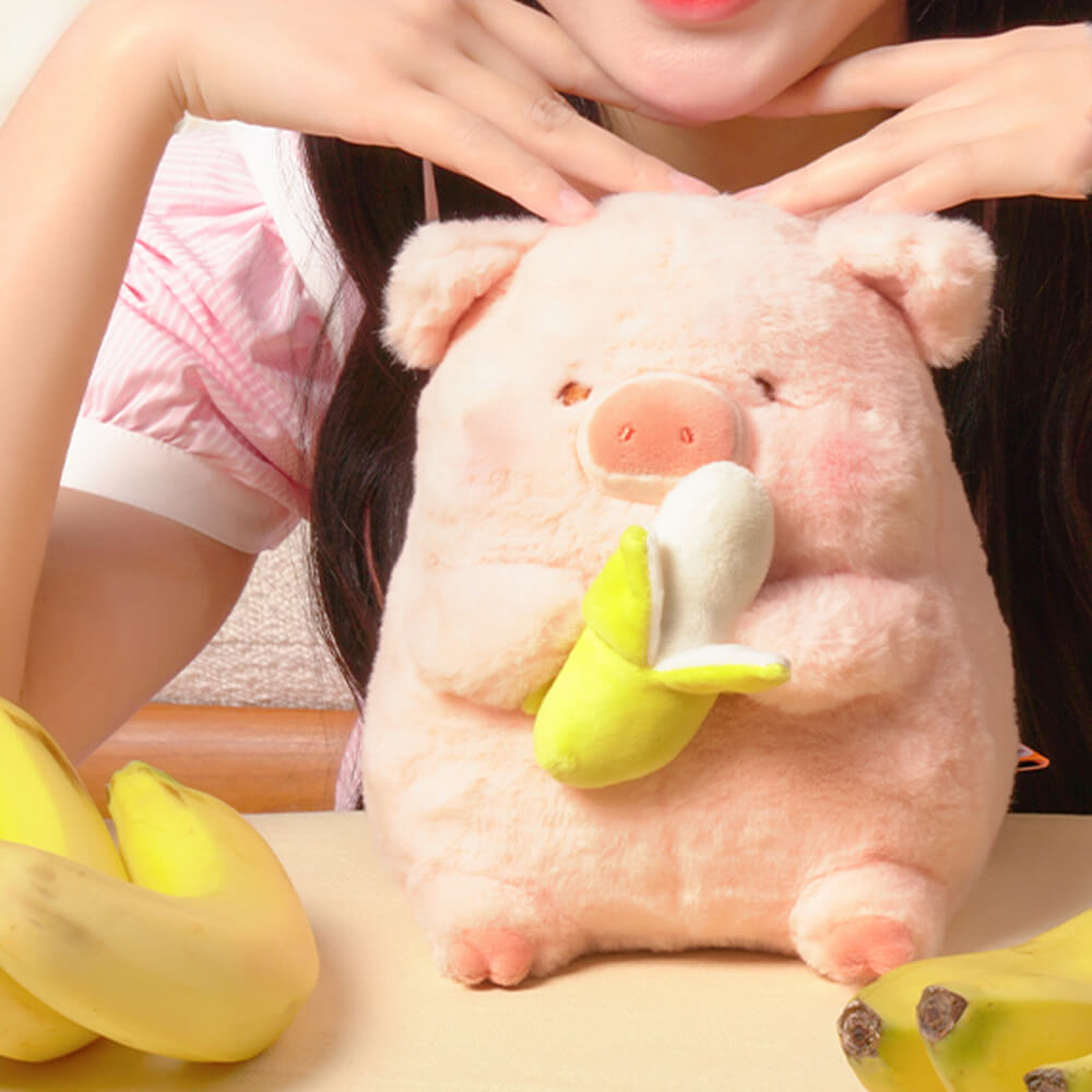 Cute Banana Pig Stuffed Animal Plush Toy, LuLu Plushies