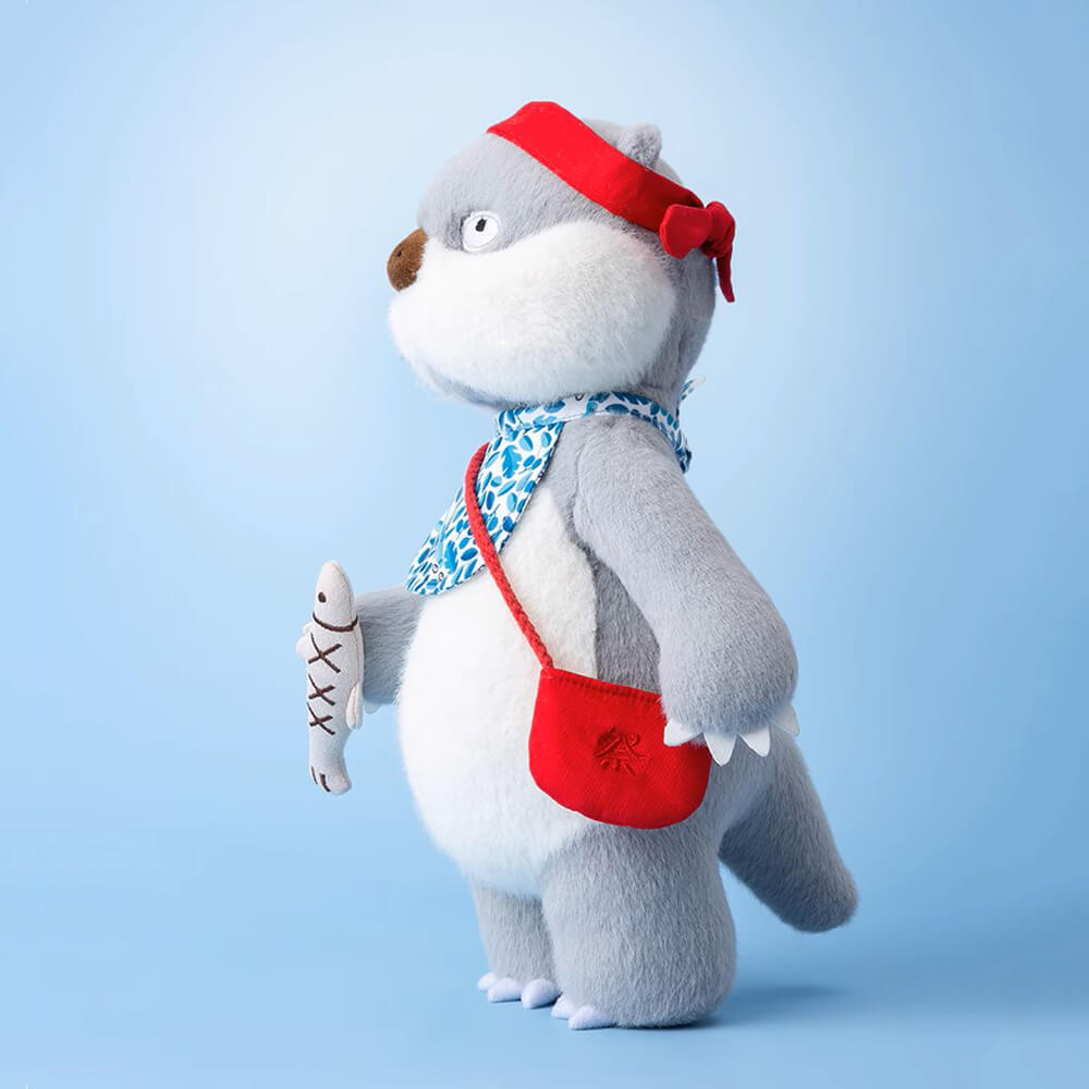 Otter Stuffed Animal Plush Toy with Movable Joints, Otter Plushies