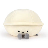 Cartoon Pearl Clam Stuffed Animal Plush Toy with Diamond Plushies