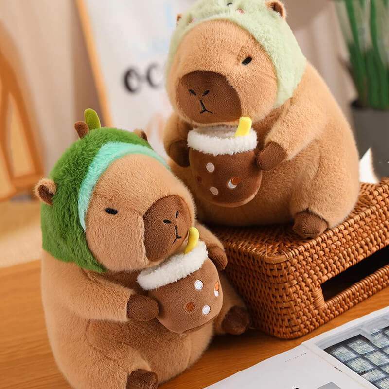 Capybara Stuffed Animal Plush Toy, Six Style Capybara Plushies