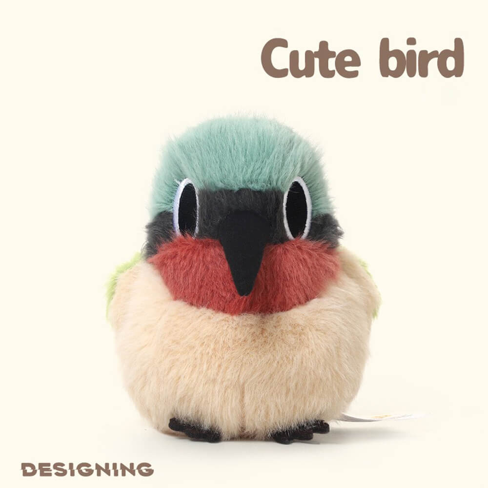 Cute - Quirky Bird Stuffed Animal Plush Toy, Bird Plushies