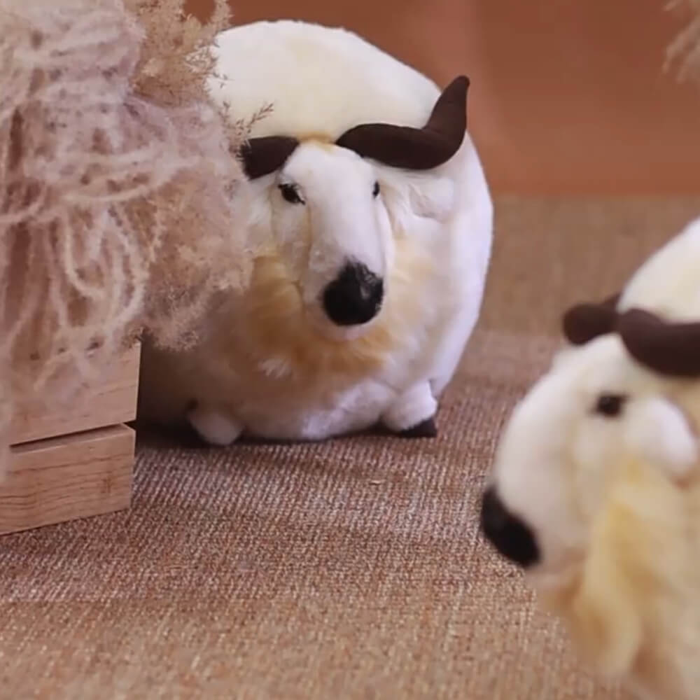 Chubby Takin Stuffed Animal Plush Toy, Rare Animals Plushies