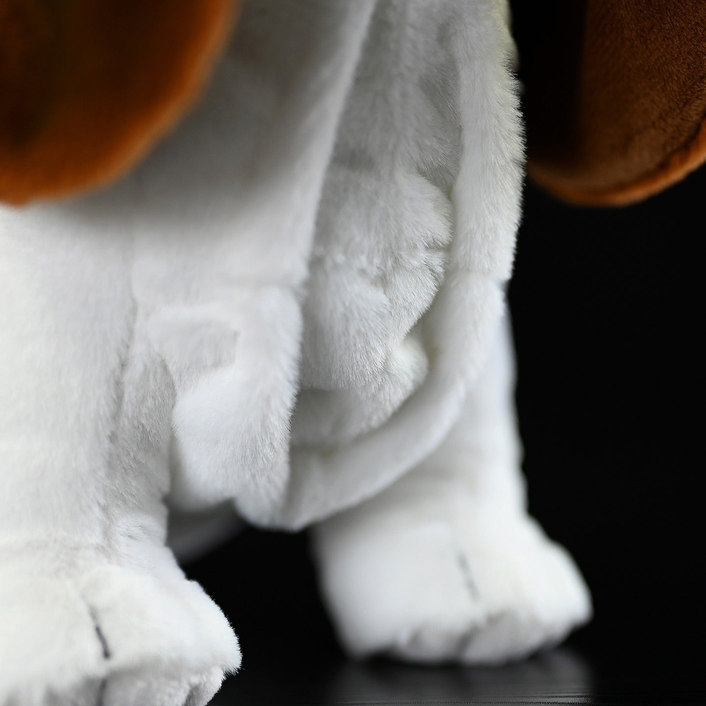Realistic Basset Hound Stuffed Animal Plush Toy, Dog Plushies