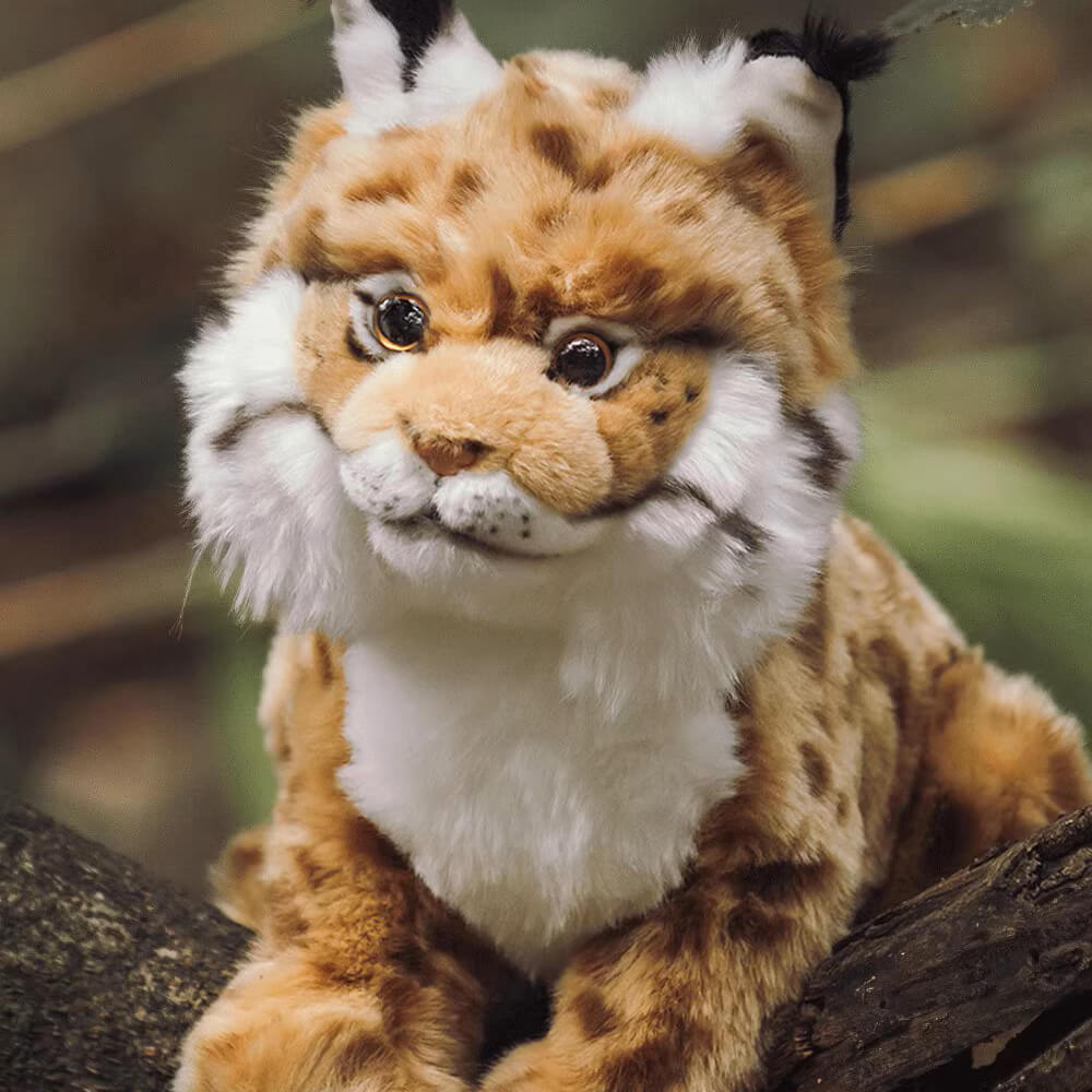 Realistic Lynx Stuffed Plush Toy, Canada Lynx Plushies
